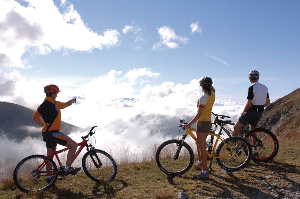 Mountainbike-Urlaub in Feldthurns: Klettertouren mit dem Mountainbike