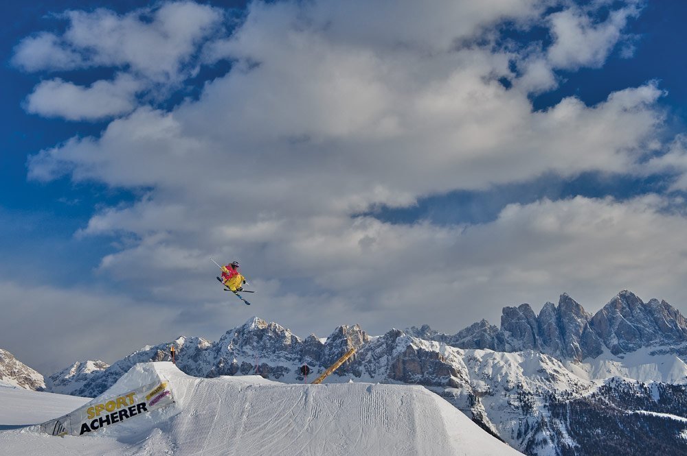 Skiurlaub Plose: Funpark für Snowboarder und Apré-Ski-Partys